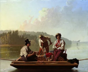 Bateliers sur le Missouri